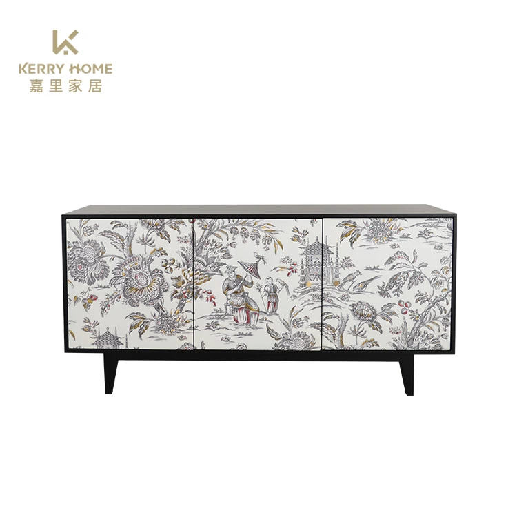 Retro style wooden decorative cabinet decorated table cabinets office