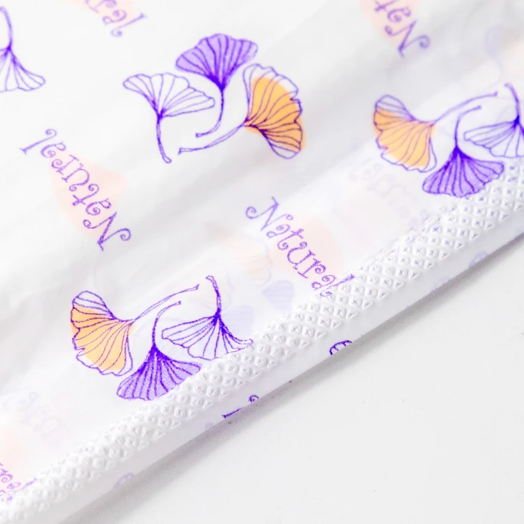 Wholesale Private Label Menstrual Con Anion Pad Organic Bamboo Charcoal Disposable Sanitary Napkin