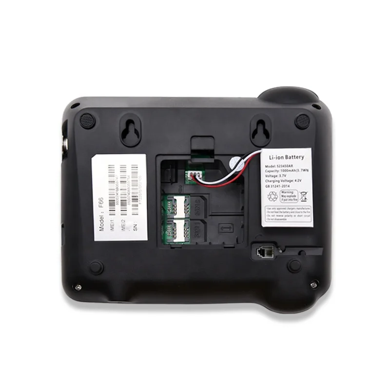 GSM Caller Id Wireless Desktop 2 Sim Phone with RAM256MB+ROM512MB Memory Cordless Telephone