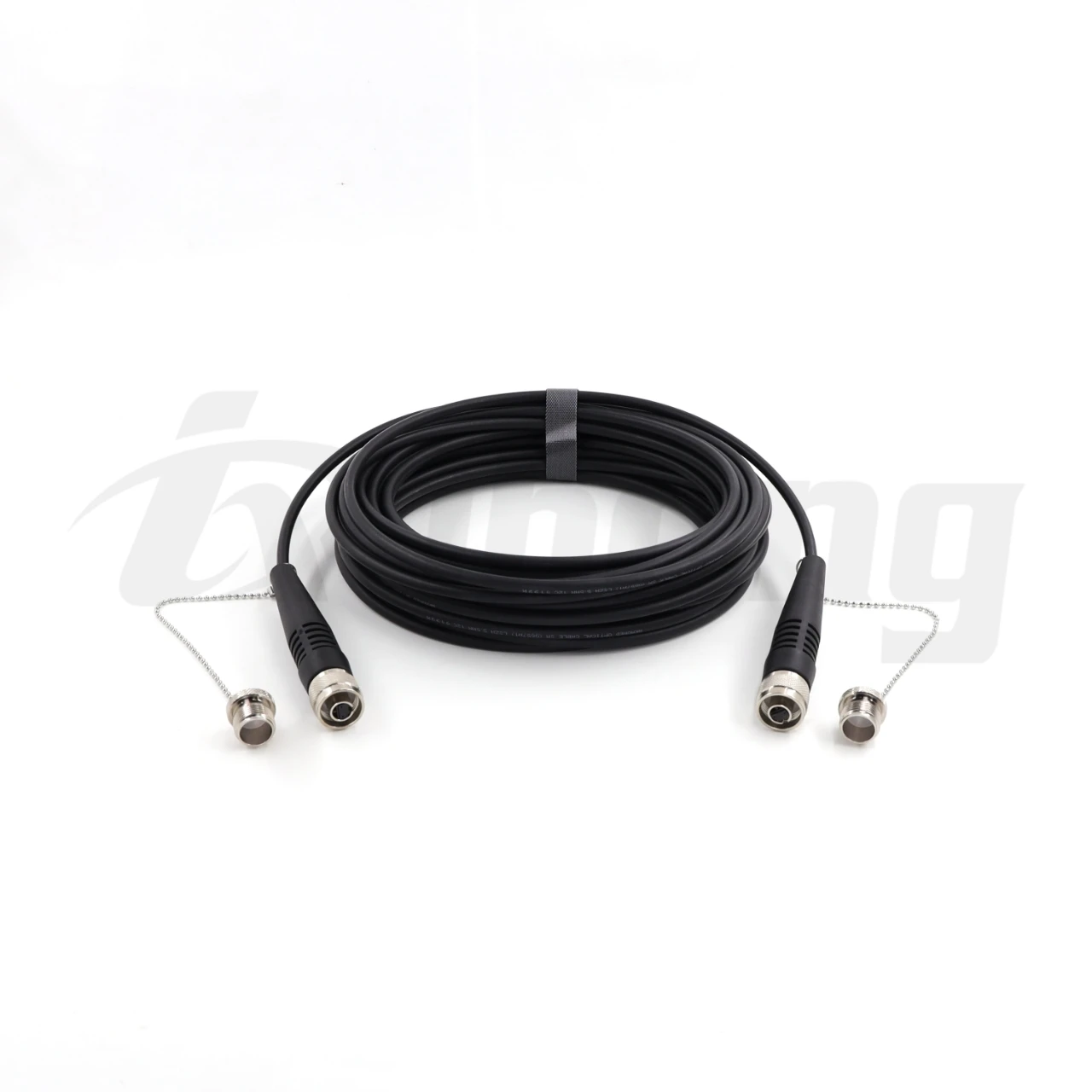 Outdoor Waterproof IDC MPO To IDC MPO Female Plug Connector 12core CPRI Fiber Optic Patch Cord