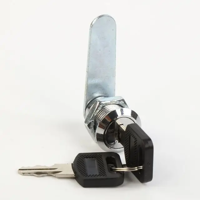 Furniture Hardware Iron Zinc Cupboard Wooden Door Mailbox Drawer Cabinet Lock Lock Glass Cabinet Drawer Locks with keys