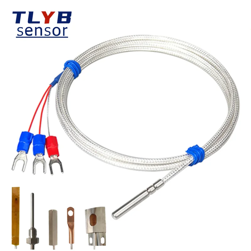 High quality 4 wire industrial Thermal resistance Thermocouple rtd pt100 temperature sensor