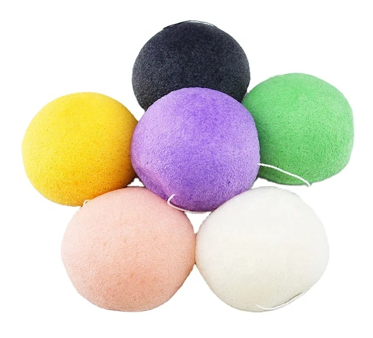 100% Natural Fiber Organic All Skin Type Cleaning Konjac Sponge