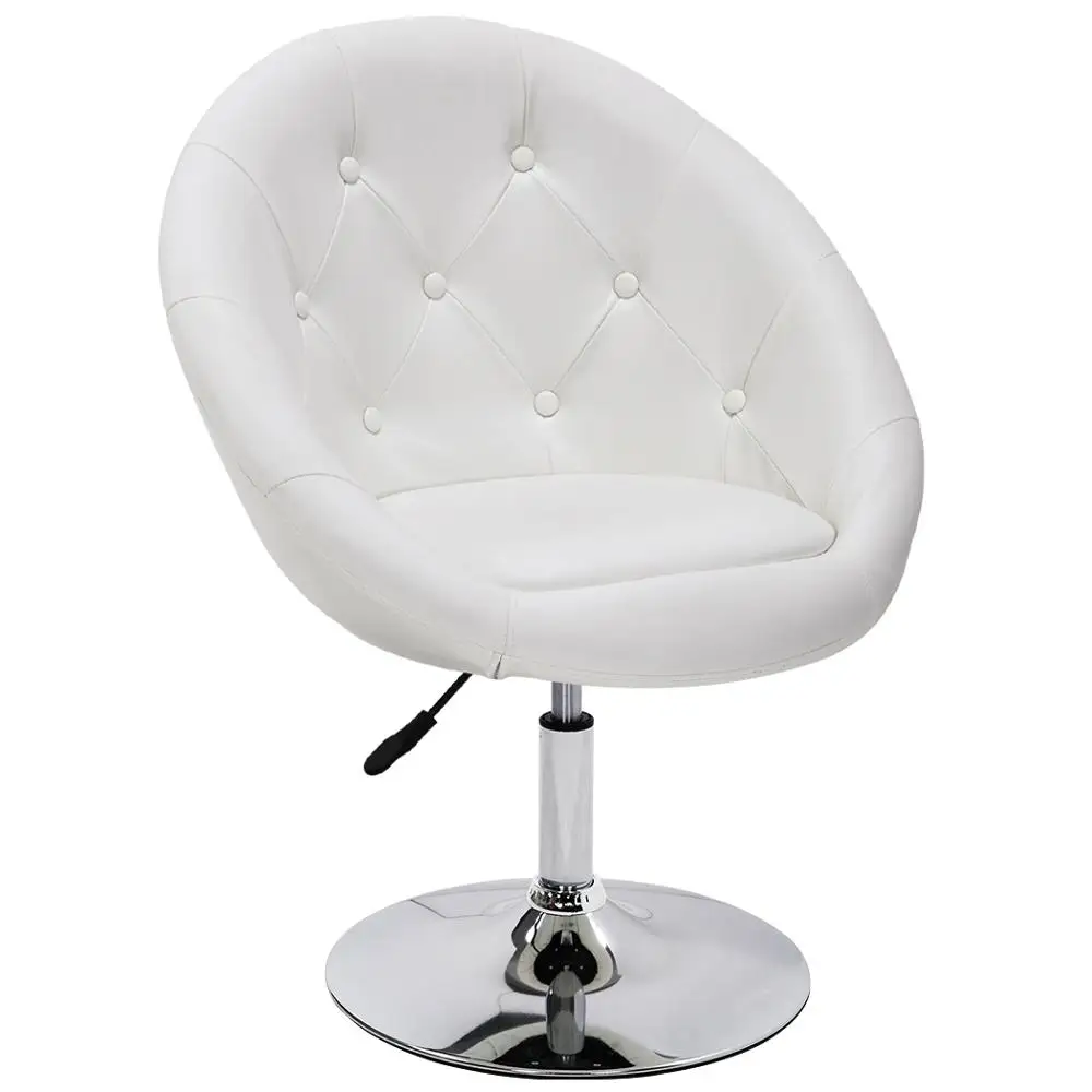 DH Velvet PU Leather Cover Upholstered Seat Adjustable bar chair stool