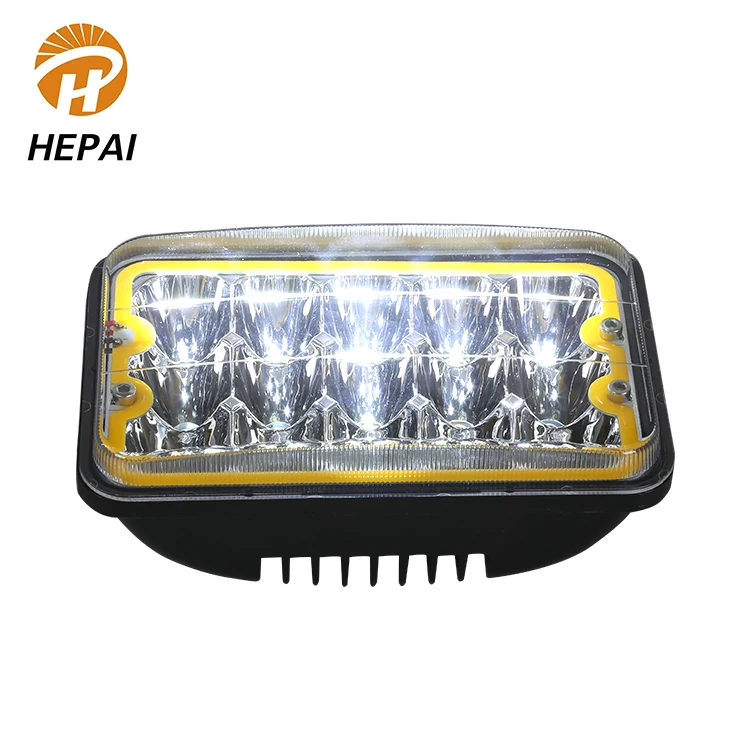 Wholesale price car truck offroad auto flashing waterproof 5 inch 12 v 45w square led headlight