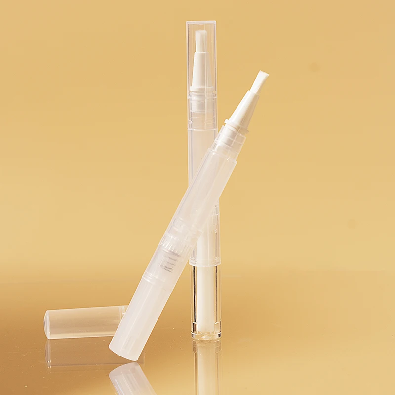 Teeth whitening gel pen non peroxide bright white teeth whitening pen for home use and cosmetics packaging