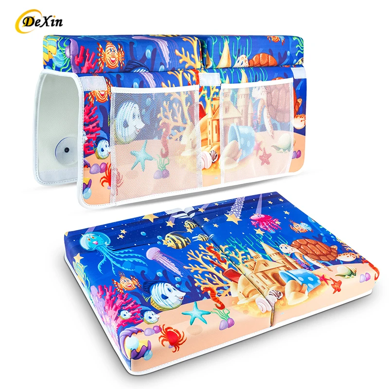 Quick dry neoprene Baby Bath Kneeling Pad And Elbow Rest Bath Kneeler and Elbow Rest Pad Set Bath Kneeling Mat Arm Rest Bundle