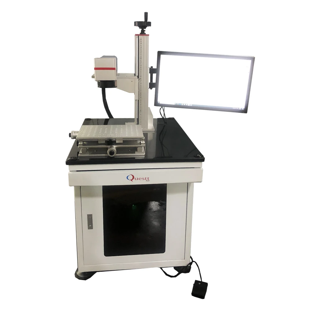 Portable 3d 20w 30w 50w 80w 100w Jpt Raycus Mopa M7 Engraver Rotary Fiber Laser Engraving Marking Machine For Guns Jewelry