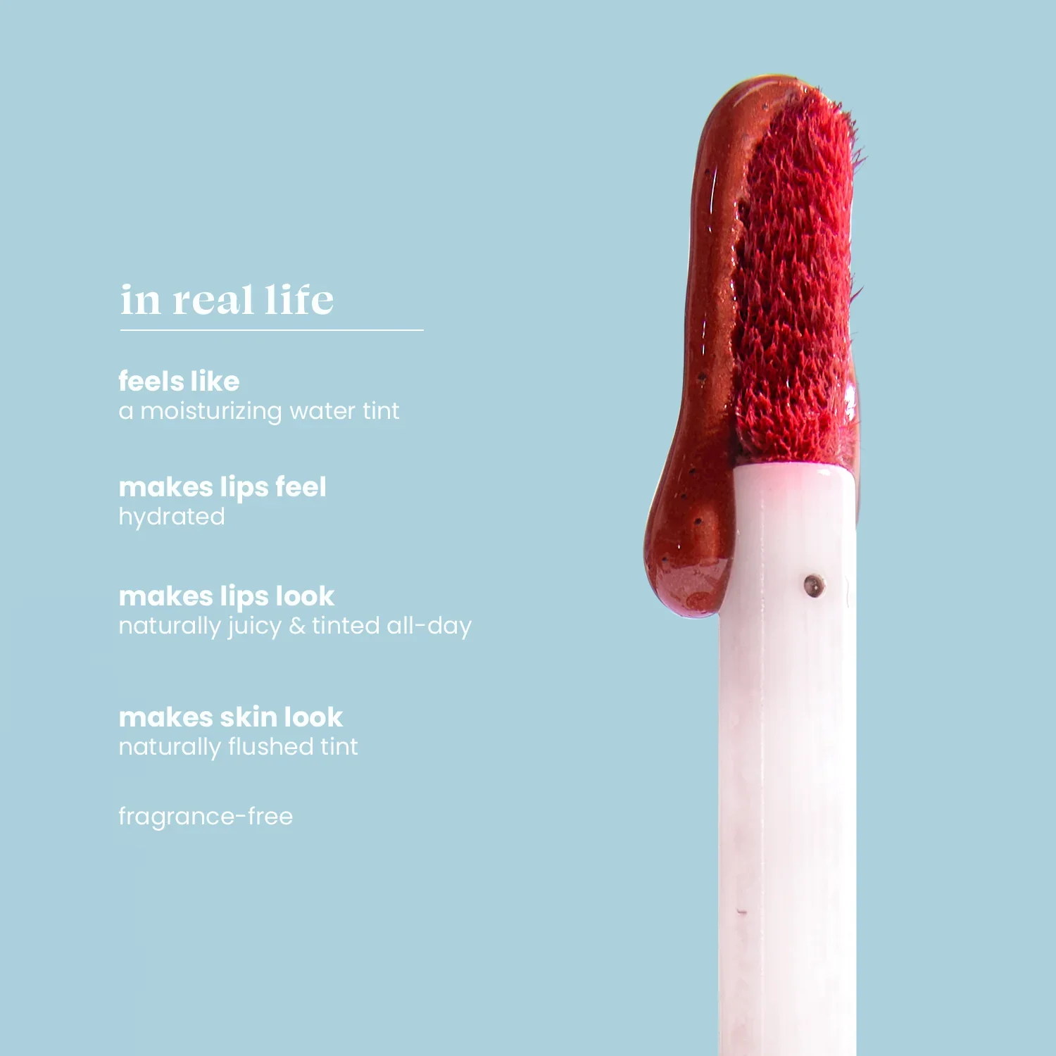 Custom logo Vegan water tint lip gloss pigmented colors not drying Private Label moisturizing glossy Lip Oil