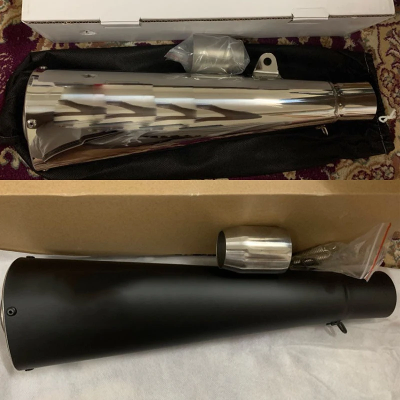 Motorcycle Performance Exhaust Muffler For Brock ZX14R ZX-14R Racing Bike