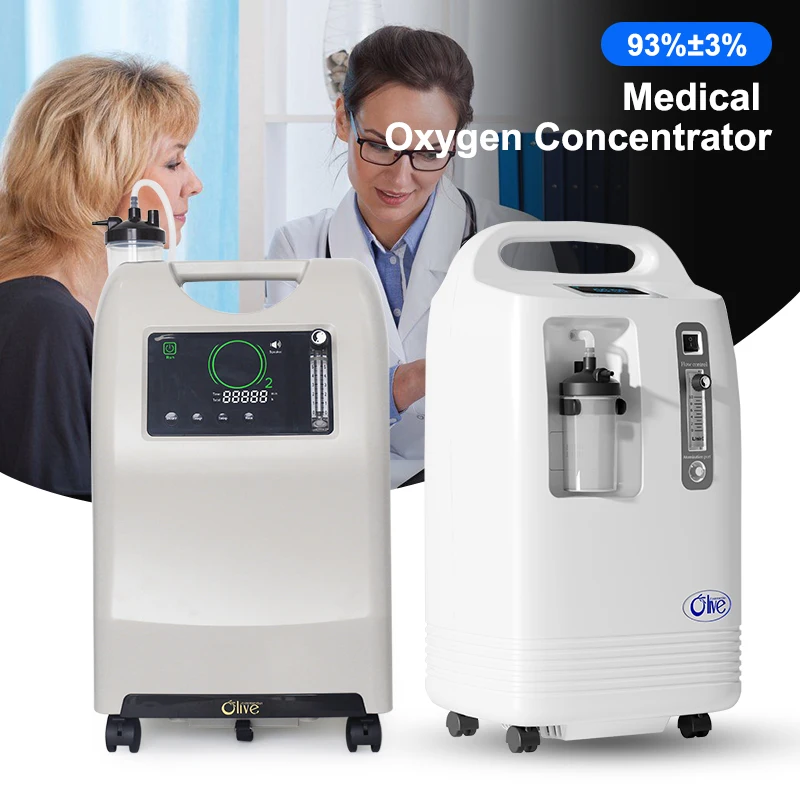 Olive 5 Liter Concentrador De Oxigeno Portatil 5l Mini Oxygen-Concentrator Portable Oxygene Concentrator