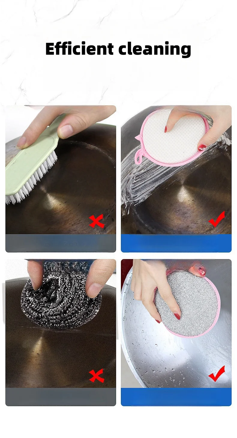Stainless Steel Paste Iron Pot Cleaner Stainless Steel Bowl Cleaner