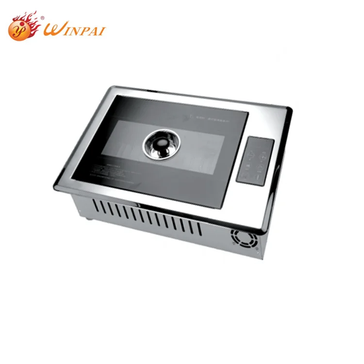 Wholesale Korean Bbq Grill Equipment Smokeless Indoor Korean Bbq Grill Table Commercial Korean Bbq Grill