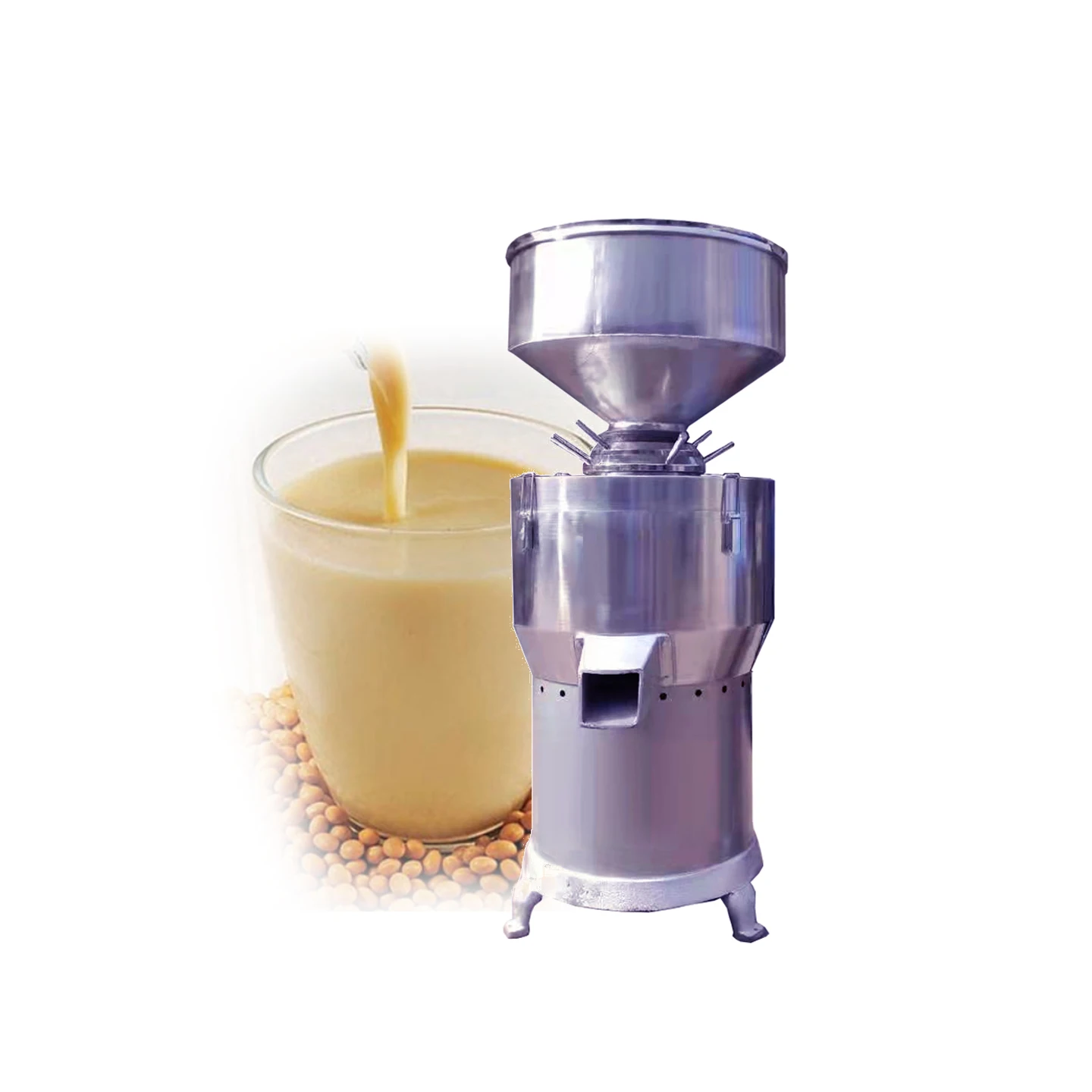 300-500 kg per hour big capacity soy milk machine grinder