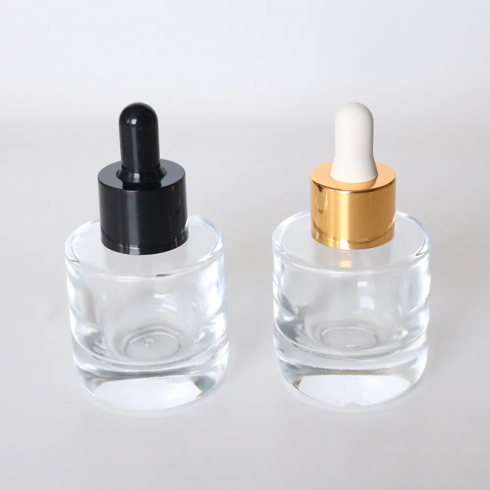 18ml thick bottom glass dropper bottle for essential oil/18ml luxury thick bottom glass essential oil botle/cosmetic bottle