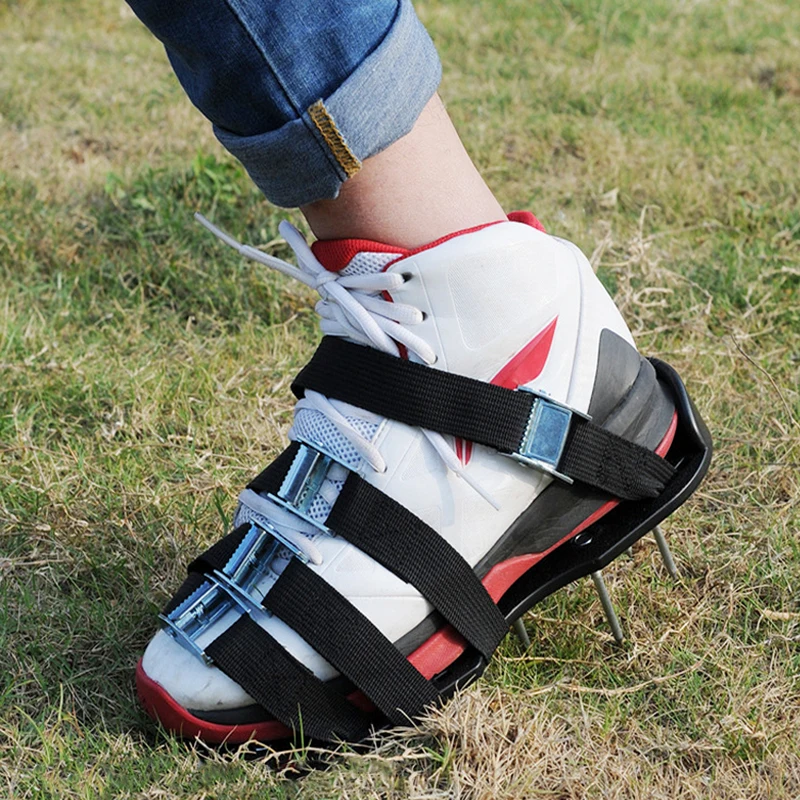 Garden Ripper Drilling Tools PP Lawn Hard Soil Agricultural Garden Adjust Lawn Make Soil Garden Spike Shoes