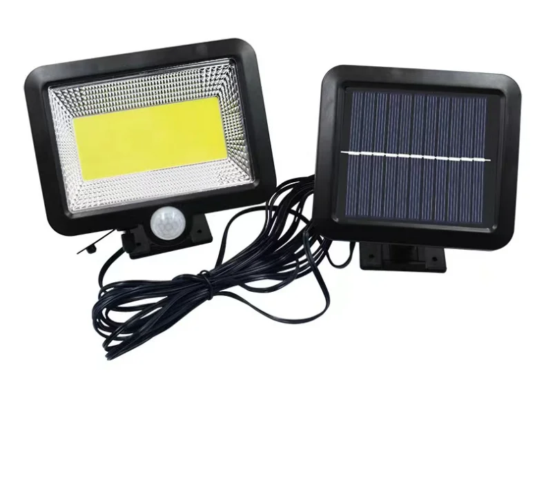 Solar light human body induction split courtyard outdoor waterproof new rural household indoor lighting induction wall lamp