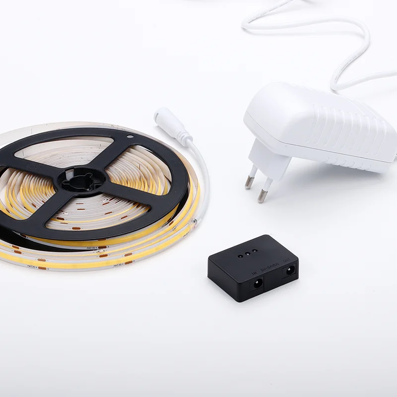 High Density Hand Scan led strip 12v 2700k 4000k 6500k IP20 cob led strip light flexible