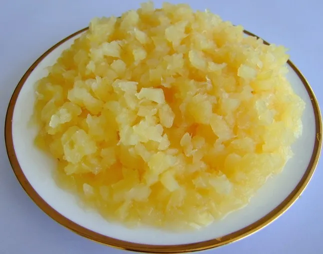 
425g hot sale canned fruit pineapple crushed in China 