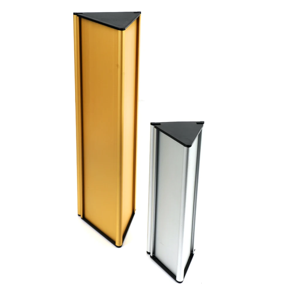 Custom Shop Desk Digital Sign Display Aluminum Office Desk Name Plate Display Metal Aluminum Nameplate