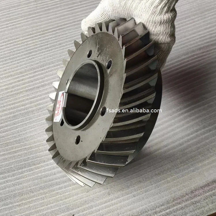 1109.2023 aodisi custom grinding teeth spiral bevel gear factory 7m