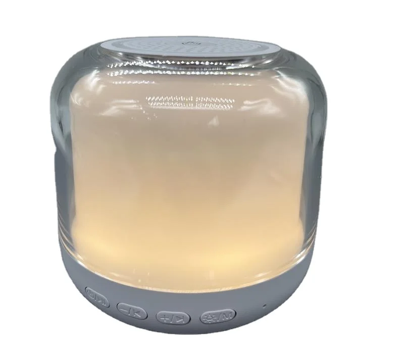 Mini Wireless Loudspeaker Colorful Light Crack Sound Audio Portable Subwoofer Support TF Card MP3 Player Bluetooth Speaker