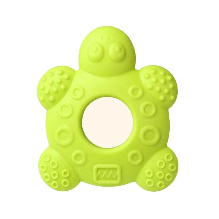 BPA Free Baby Teething Toys Teether Fox Silicone Soft Customized Head Mold Animal Toxic Logo silicone teether