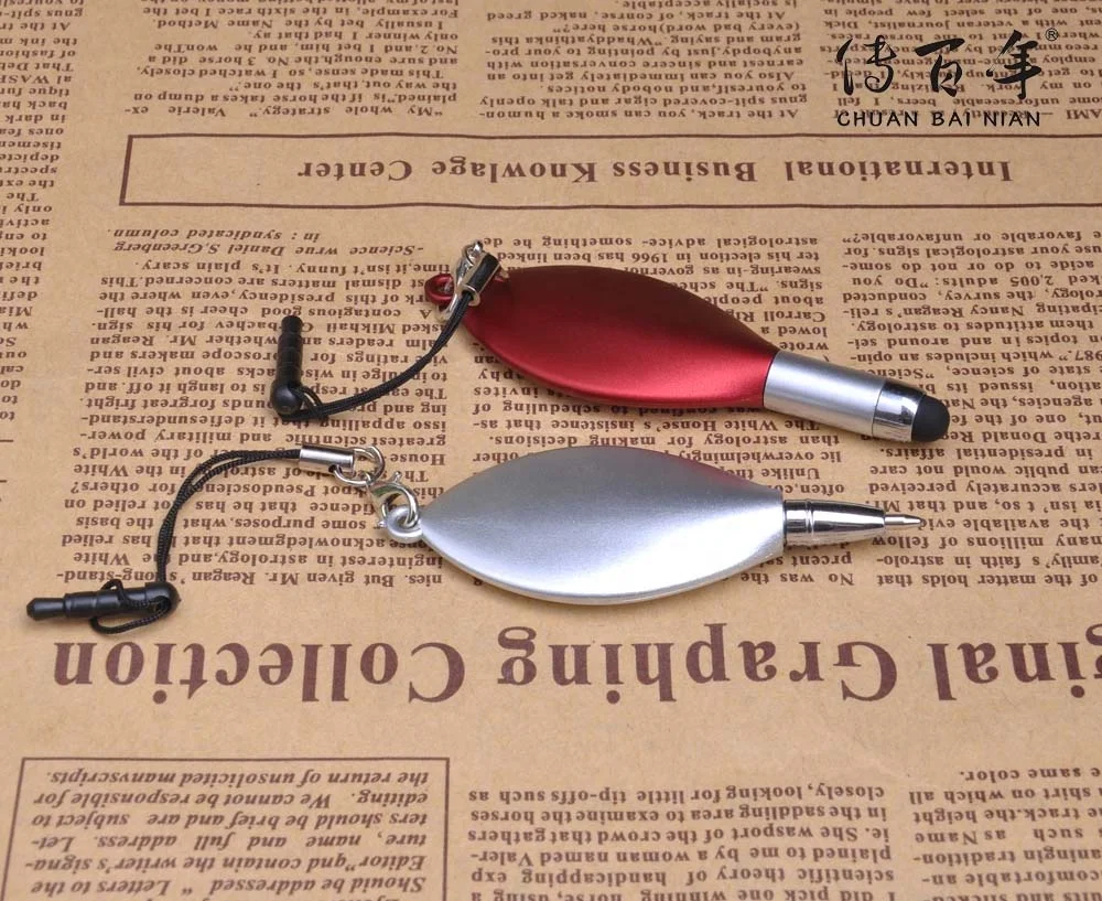 High quality promotional mini mobile phone pen with stylus
