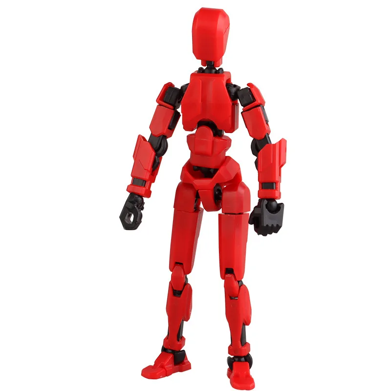 Titan 13 Action Figure Assembly Completed T13 Dummy Lucky 13 Action Figure 3D Printed Multi-Jointed Movable Dolls