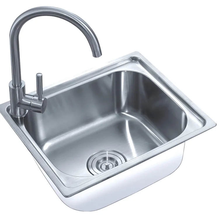 Factory 5040 Mini Dish Washer Eliminate Noise Kitchen Sink 304 Stainless Steel for Apartment
