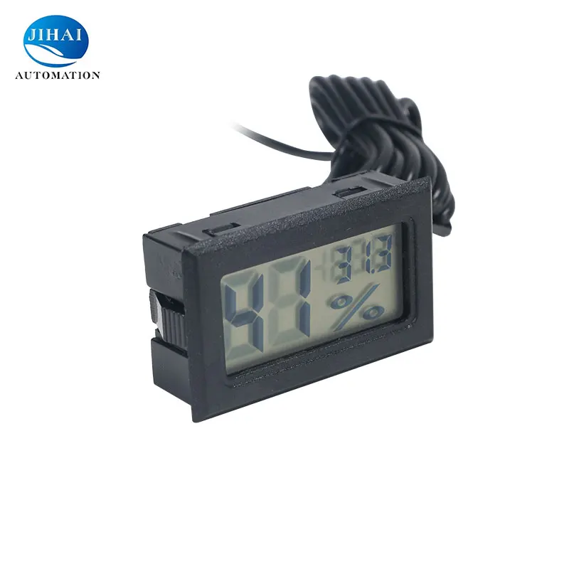 Factory Sale Display LCD Meter Electronic Hygrometer Indoor Temperature Meter