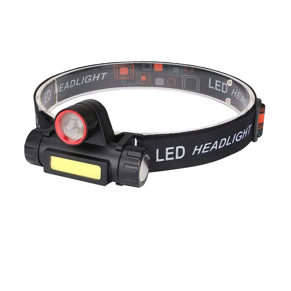 Repairing Night Walking Waterproof Head Torch Rechargeable XPE COB LED Magnetic Headlamp