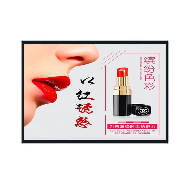 На тонкопленочных транзисторах на тонкоплёночных транзисторах ультра тонкий 55 дюймов настенный крепимый СИД Advertis цифры экран Крытый Android Wifi Портативный дисплей рекламы