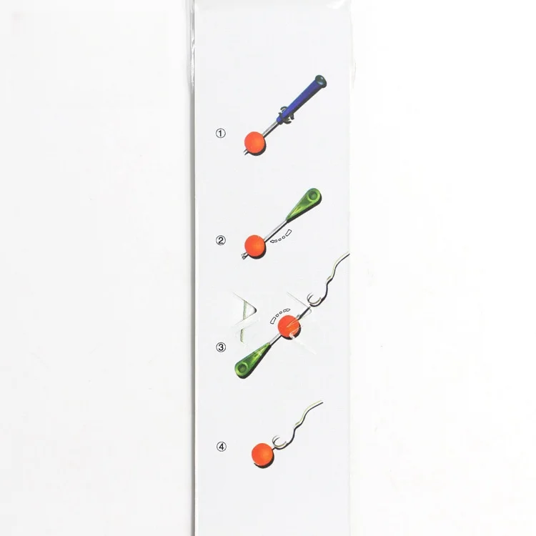 China Supplier Fishing Tackle Gear Carp Fishing Hair Rigs Carp Hook Line With Stopper Rigs