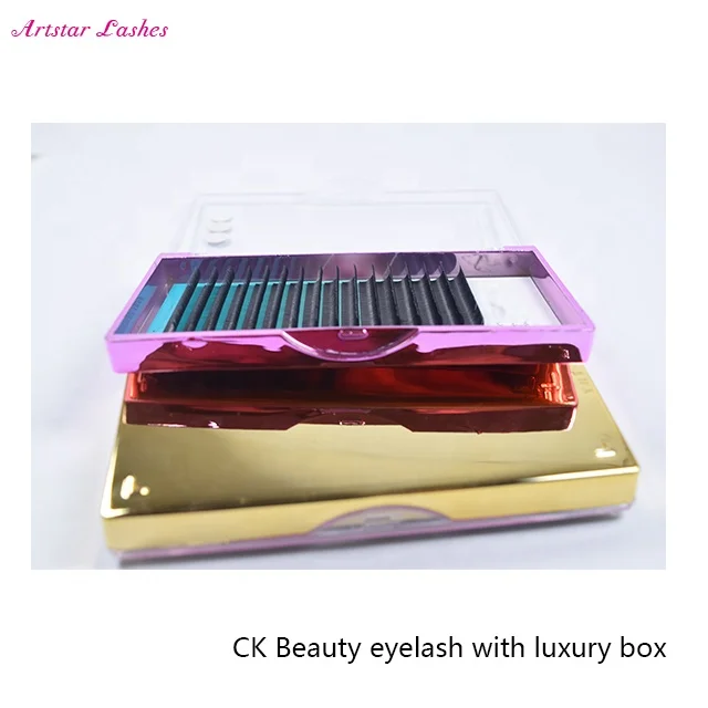 CK Beauty lashes manufacturer Russian Volume Lashes 0.03 0.05 0.07 thickness 7-17mm length eyelashes