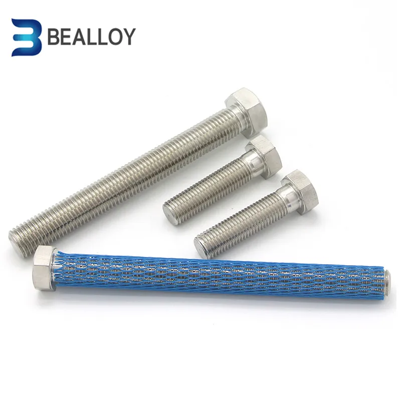 UNS N06600 Inconel 600 Nickel Alloy Steel Hex Bolts And Nuts