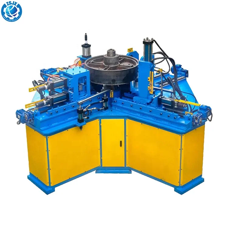 Гидравлический Фланец формируя машину подвергая механической обработке трубы Автоматическая овальная головка бака алюминиевый tdc вентилятор Фланцевая машина