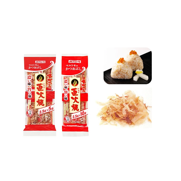 Miso soup seasoning dried tuna bonito flakes with good taste