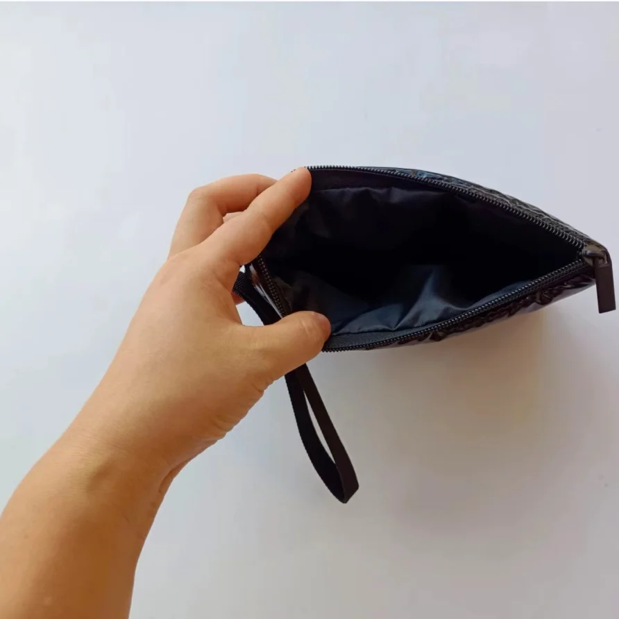 Fashion the puffer wallet mobile phone bags puffer tote bag accessories puffer wristlet bag