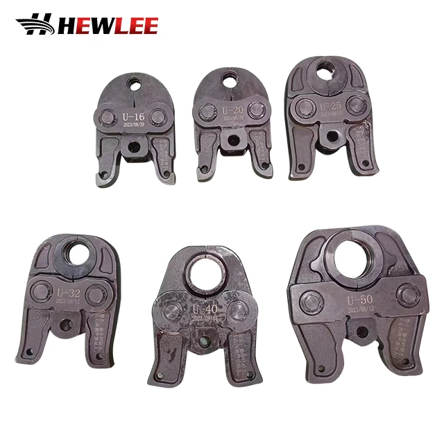 HEWLEE HL-1550B Pro Press Compatible Combo Kit Plumbing Crimping Tool Hydraulic Pipe Crimping Tool
