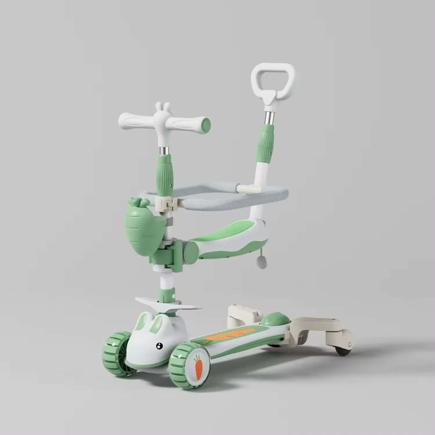 Hot Wholesale 3 Wheel Unisex Scooter for Kids Foldable Baby Tricycle with PU Wheels Hot Sale Kids Bikes and Scooter for Use