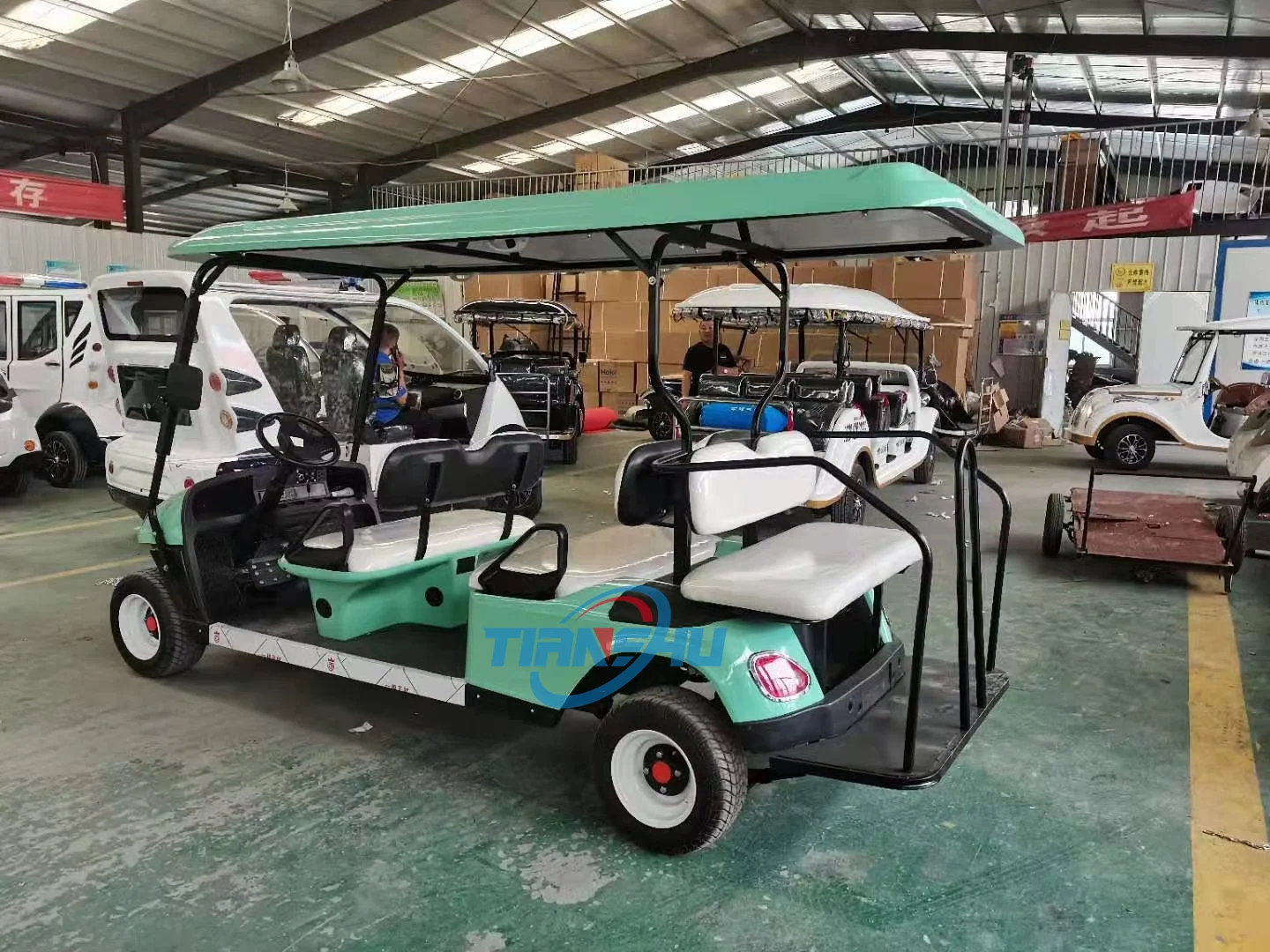 Лидер продаж электрическая тележка для гольфа лучший бренд OEM club car kart по доступной цене