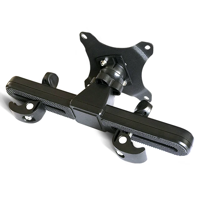 Car Back Seat Headrest Mount Holder VESA 75  for  LCD displayTablet PC Stand Bracket Kit Taxi Vehicle Headrest Bracket
