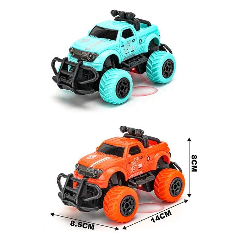 QS Cheap Price Children 1:43 Climbing Motorcycle ATV Pickup Off Road Vehicle Wireless Remote Control Toys Kids Mini RC Car