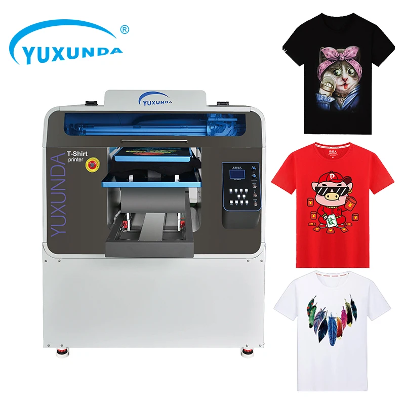 Цифровой dtg принтер Yuxunda для печатной машины футболок печатающие головки Epson