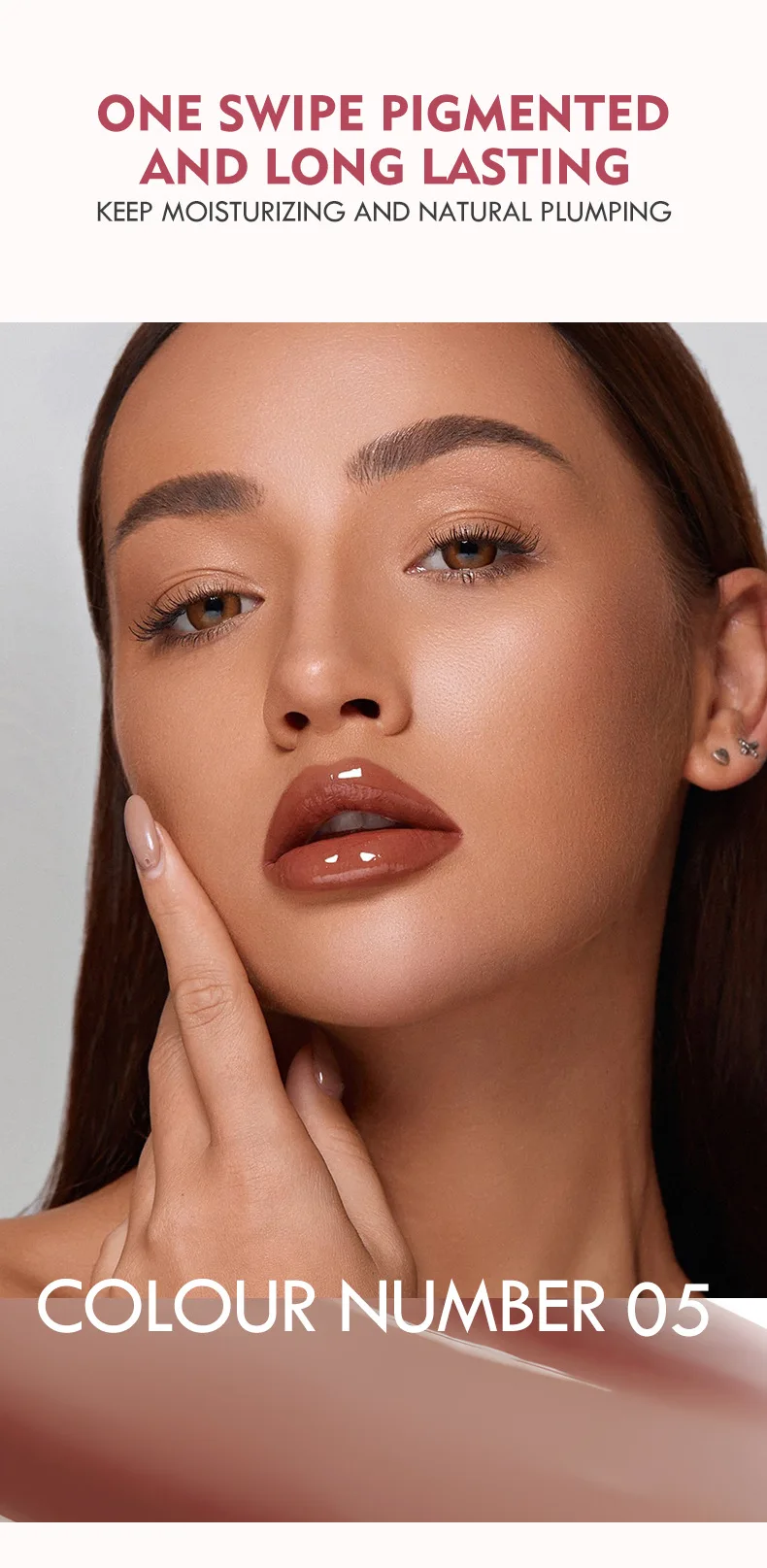 SPF Customized Logo Vegan Lip Oil Fruit Flavor Moisturizing Makeup Private Label liquid lip balm butter gloss lipstick Lip Oil