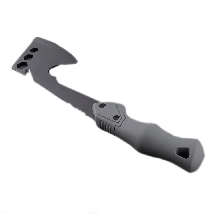 
New design multifunctional outdoor camping axe survival axe with plastic handle 
