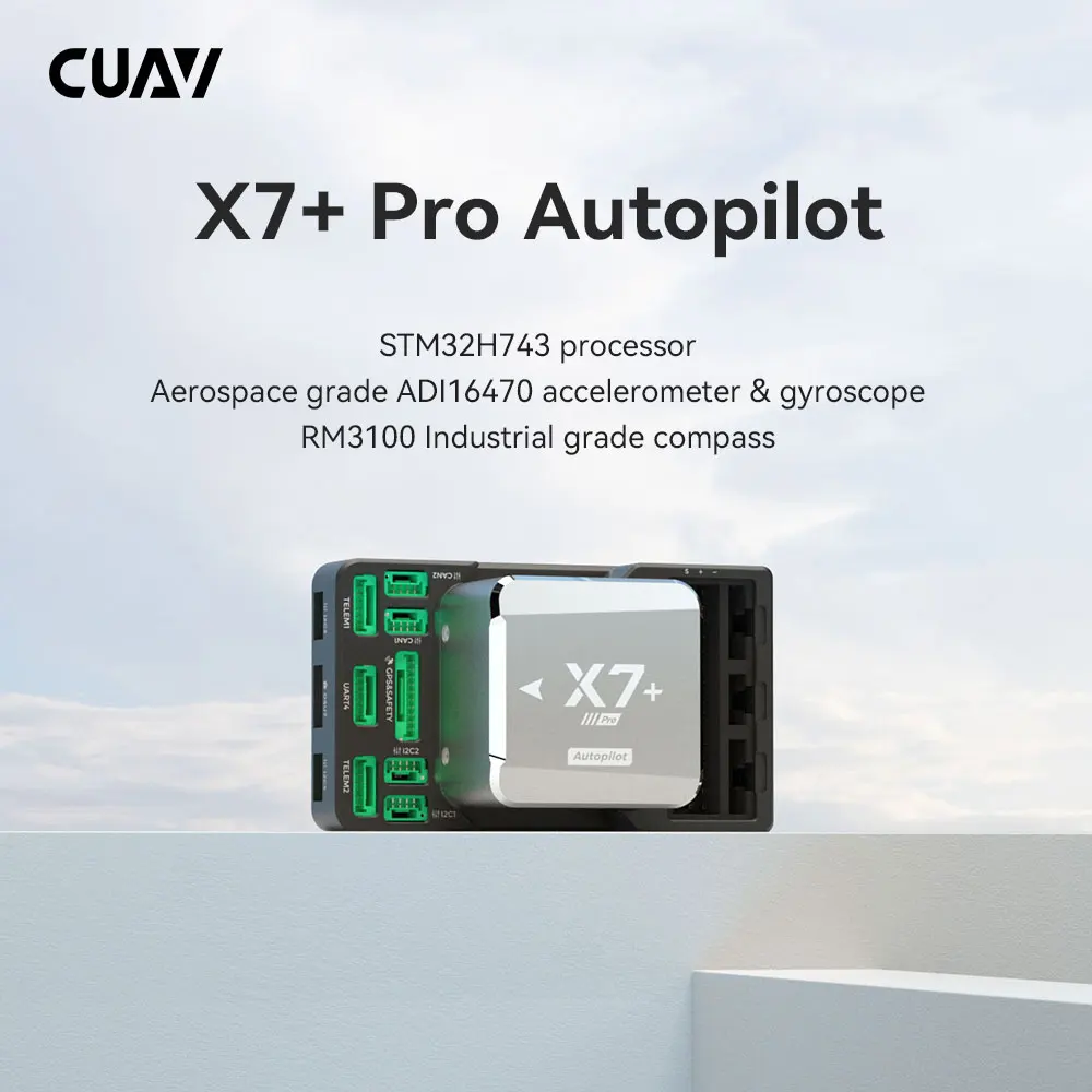 Free shipping wholesale CUAV X7+ Pro drone autopilot PX4 APM flight controller