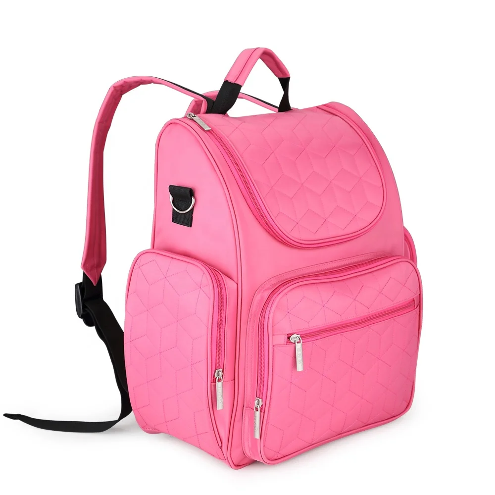 Wholesale Multifunction Travel Baby Diaper Bag Backpack Customized Baby Nappy Changing Bags for Mom Backpack Stroller Organizer