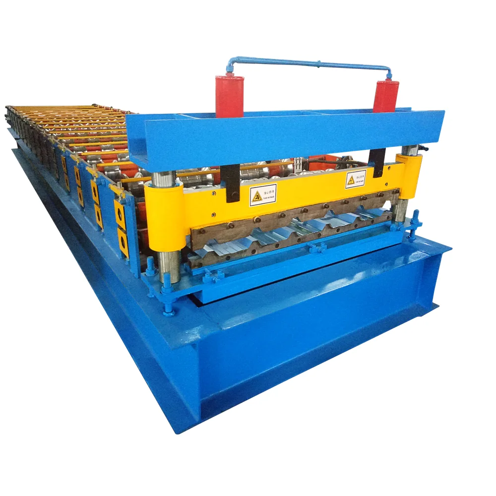Factory Direct Sale Customized Single Layer Ibr Trapezoidal Metal Tile Roll Forming Machine Roofing Steel Sheet Making Machine